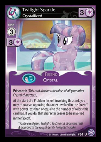 Twilight Sparkle, Crystallized